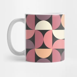 Geometric Seamless Pattern - Semicircles 008#001 Mug